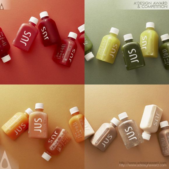 12_JUS Cold Pressed Juicery Drink Branding and Packaging by M — N Associates